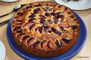 Marzipan-Pflaumenkuchen