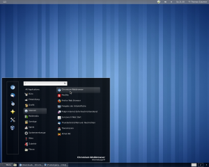 Mint Startmenü (Dark Theme)