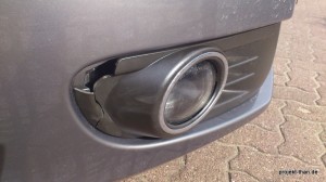 Eine Bagatelle nach dem unerwarteten "Treffen" - Glück gehabt... o.O