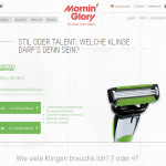 Der "Freshman" auf der Mornin' Glory Website